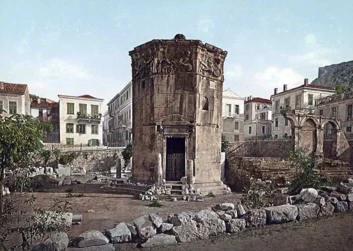 Framed Print : Monument D'Eole, Athens, Greece