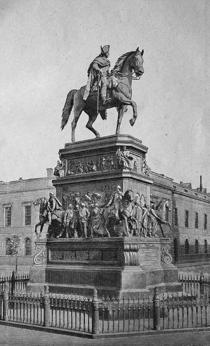 Framed Print : Monument of Frederick the Great