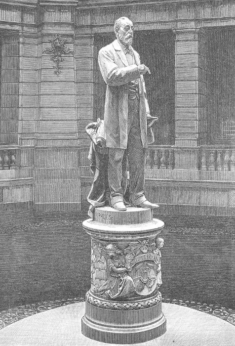 Framed Print : The monument of Heinrich von Stephan in the Reichspostmuseum in Berlin Framed Print : The monument of Heinrich von Stephan in the Reichspostmuseum in Berlin