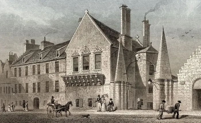 Framed Print : Moray House, Canongate, Edinburgh Framed Print : Moray House, Canongate, Edinburgh