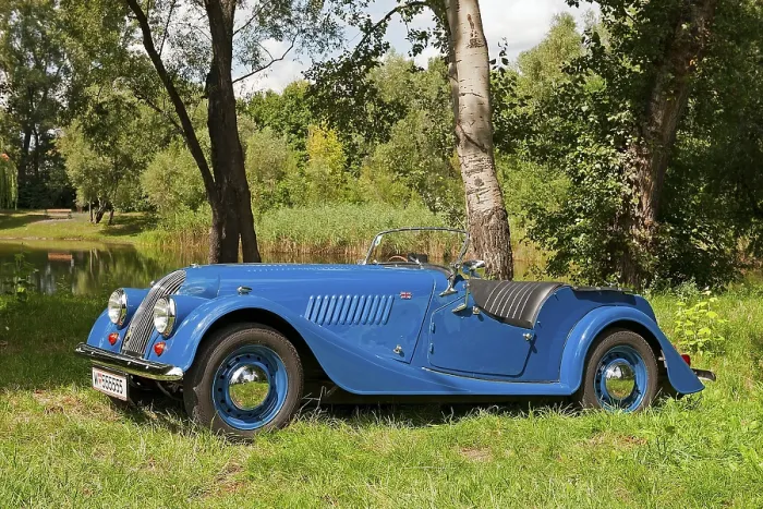 Framed Print : Morgan Plus 4, built in 1956