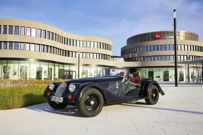 Framed Print : Morgan Plus 4, Leitz Park, Wetzlar