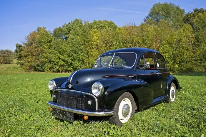 Framed Print : Morris Minor, built in 1951