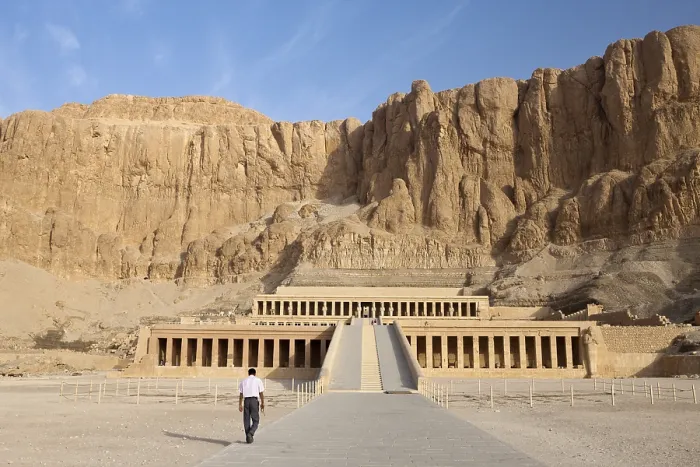 Framed Print : Mortuary temple of Hatshepsut, Luxor