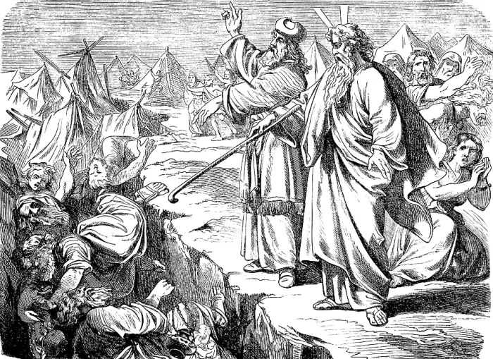 Framed Print : When Moses had finished speaking Framed Print : When Moses had finished speaking