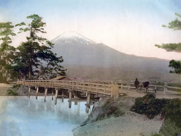 Framed Print : Mount Fuji, Fujiyama, Japan, Asia