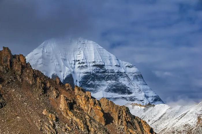 Framed Print : Mount Kailash along the Kailash Kora Framed Print : Mount Kailash along the Kailash Kora