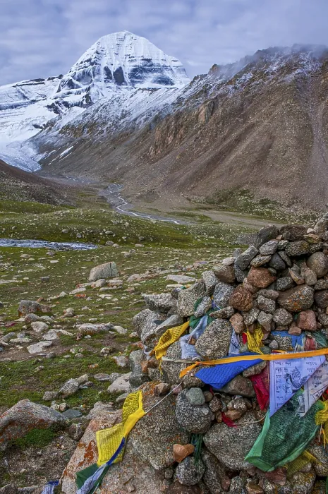 Framed Print : Mount Kailash along the Kailash Kora