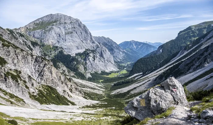 Framed Print : Mount Sonnjoch in the Grammaital