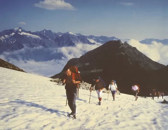 Framed Print : Mountain hiking in the Allgaeu