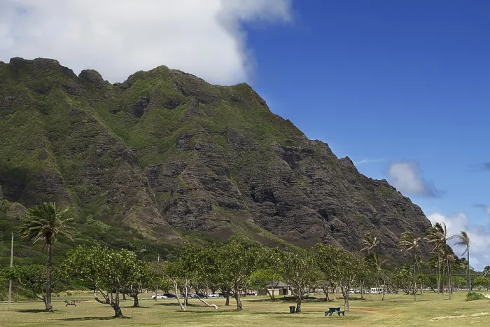 Framed Print : Mountain in the kahana valley state park Framed Print : Mountain in the kahana valley state park