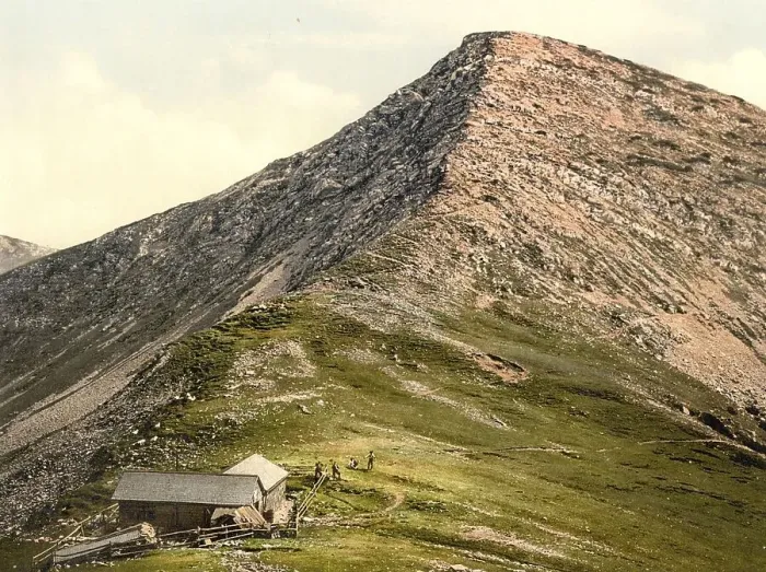 Framed Print : The mountain Krottenkopf in the Allgaeu Alps