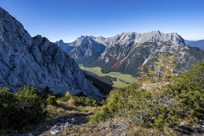 Framed Print : Mountain landscape in autumn