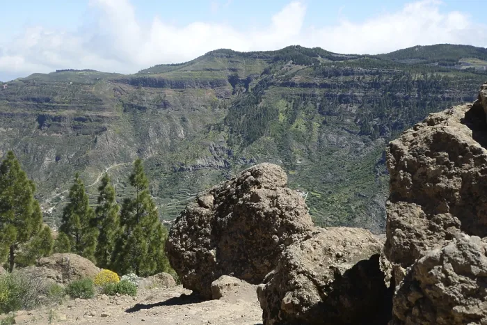 Framed Print : Mountain, mountains, valley, Gran Canaria