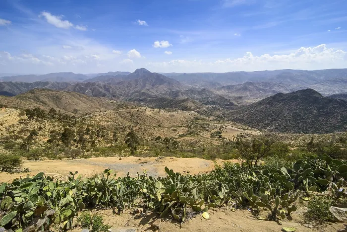 Framed Print : Mountain scenery along the road from Massawa to Asmarra Framed Print : Mountain scenery along the road from Massawa to Asmarra