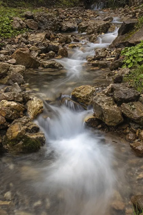 Framed Print : Mountain stream on the Seiser Alm Framed Print : Mountain stream on the Seiser Alm