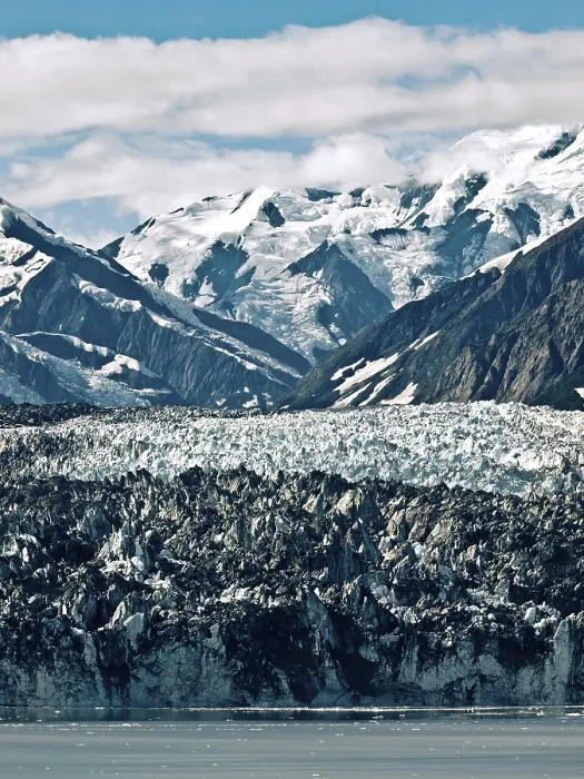 Framed Print : Mountain, Water, Glacier, Alaska