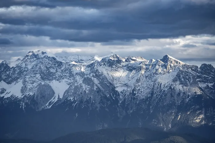 Framed Print : Mountains with snow, mountain landscape Framed Print : Mountains with snow, mountain landscape
