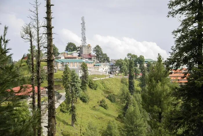 Framed Print : Mountains and Vellay in Nathia Gali