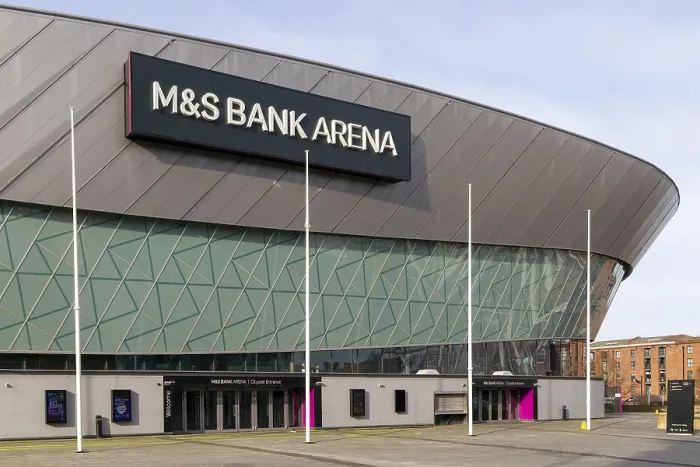 Framed Print : M&S Bank Arena conference event venue building