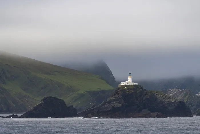 Framed Print : Muckle Flugga Lighthouse, Muckle Flugga Island Framed Print : Muckle Flugga Lighthouse, Muckle Flugga Island