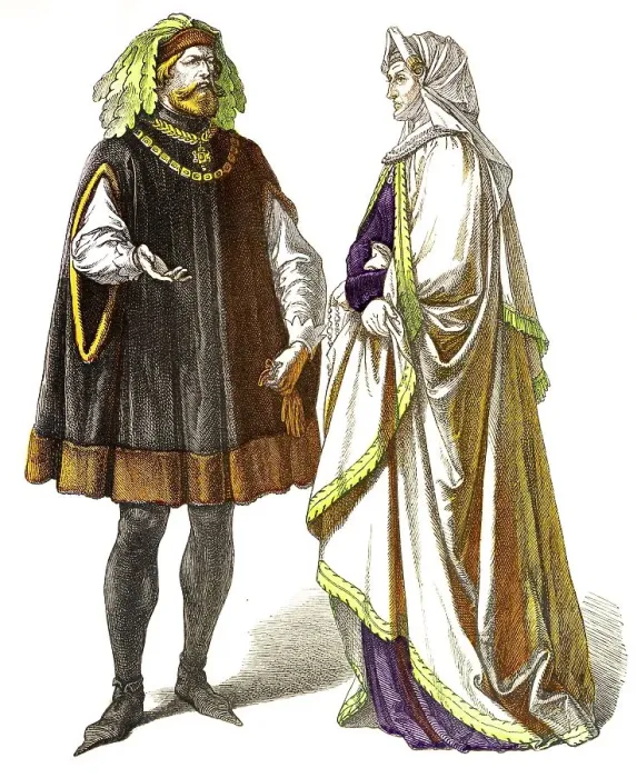 Framed Print : Muenchener Bilderbogen, costumes Framed Print : Muenchener Bilderbogen, costumes