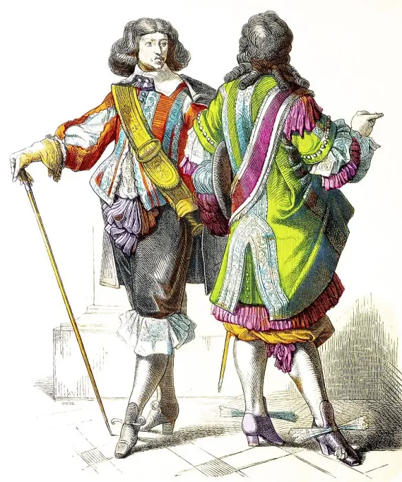Framed Print : Muenchener Bilderbogen, Costumes