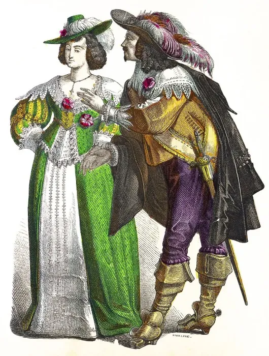 Framed Print : Muenchener Bilderbogen, costumes Framed Print : Muenchener Bilderbogen, costumes