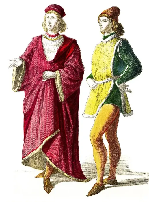 Framed Print : Muenchener Bilderbogen, Costumes