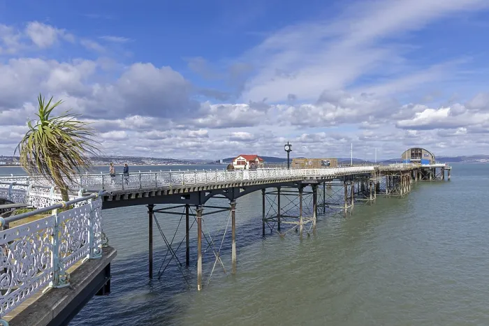 Framed Print : Mumbles Pier, Mumbles Head, Gower Peninsula