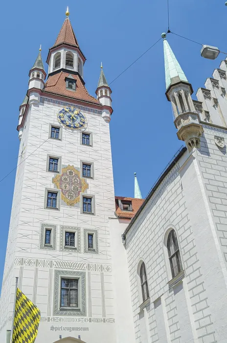 Framed Print : MUNCHEN, GERMANY - JULY 4, 2015: The Old Town Hall
