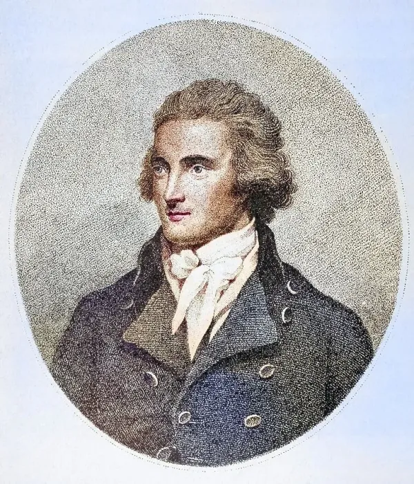 Framed Print : Mungo Park 1771 to 1806, Scottish explorer of the African continent