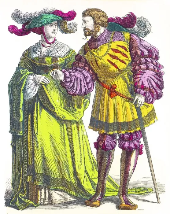 Framed Print : Munich Picture Gallery, Costumes Framed Print : Munich Picture Gallery, Costumes