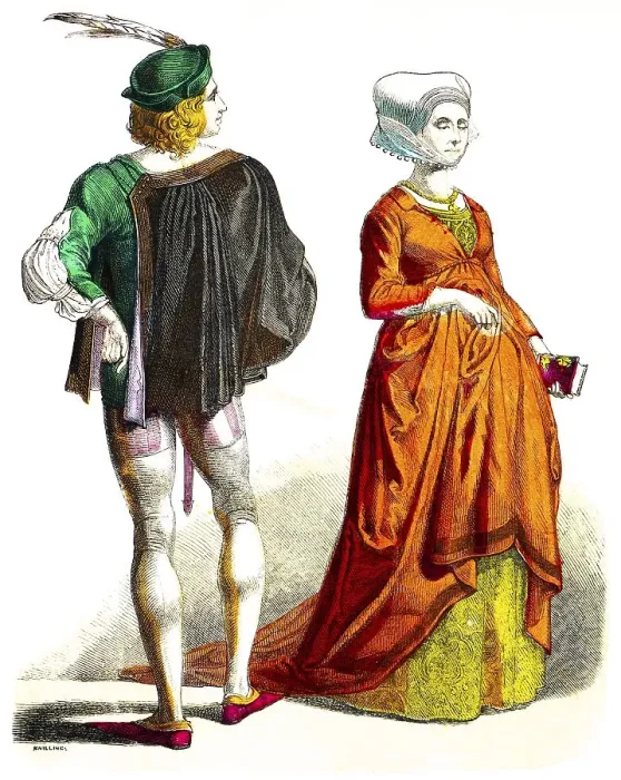 Framed Print : Munich Picture Gallery, Costumes