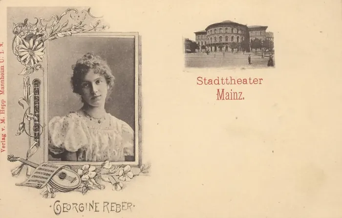 Framed Print : Municipal theatre in Mainz, Georgine Reber Framed Print : Municipal theatre in Mainz, Georgine Reber