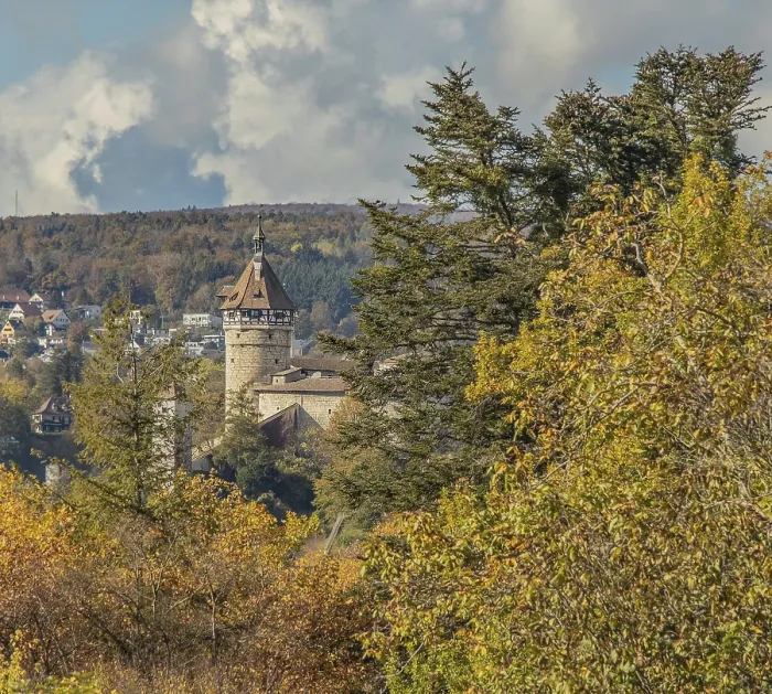 Framed Print : Munot Schaffhausen Fortress, Switzerland
