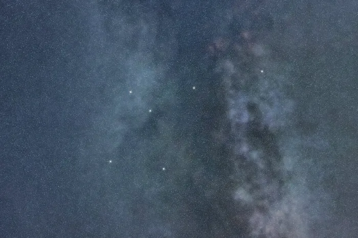Framed Print : Musca star constellation, Night sky