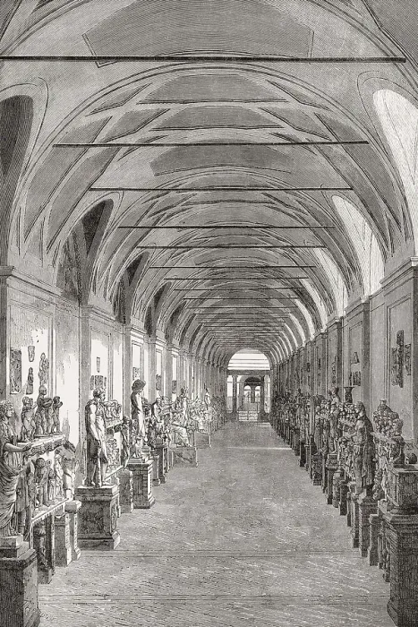 Framed Print : Museo Chiaramonti, Vatican Museums