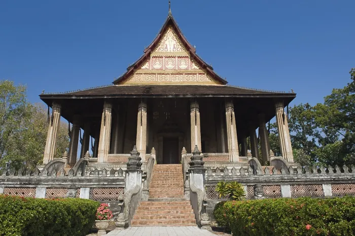 Framed Print : Museum of Buddhist Art, Ho Phra Keo temple