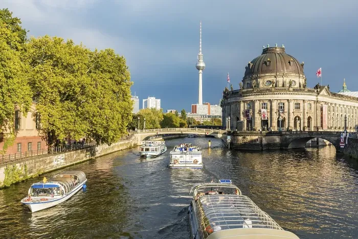 Framed Print : Museum Island, Bode Museum, Spree