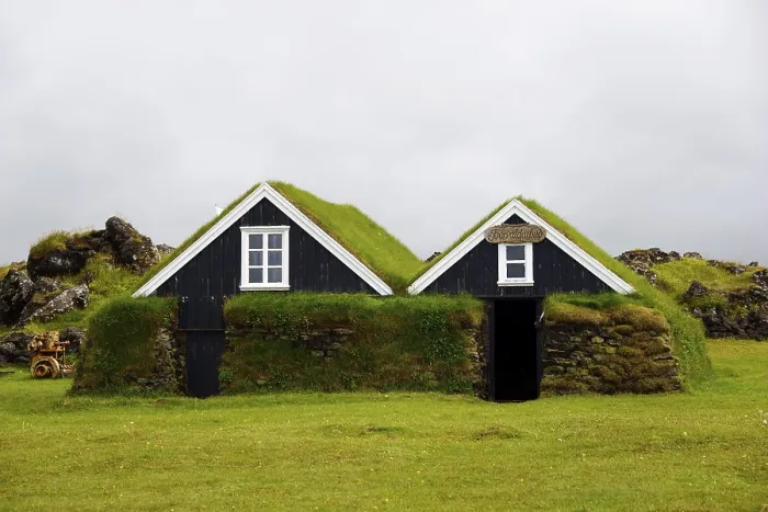 Framed Print : Museum, Sjomannagardur, Snafellsnes Peninsula