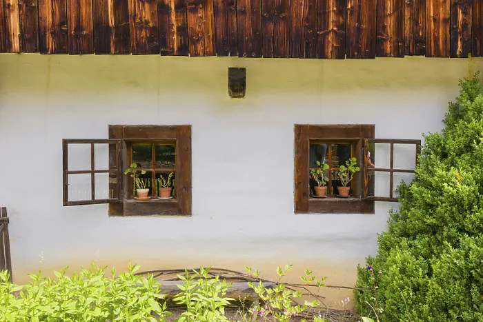 Framed Print : Museum of slovak village in Jahodnicky Hory
