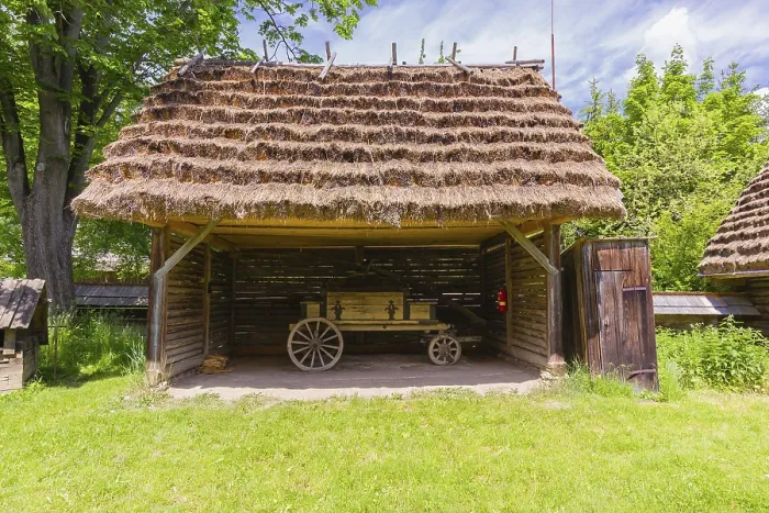 Framed Print : Museum of slovak village in Jahodnicky Hory