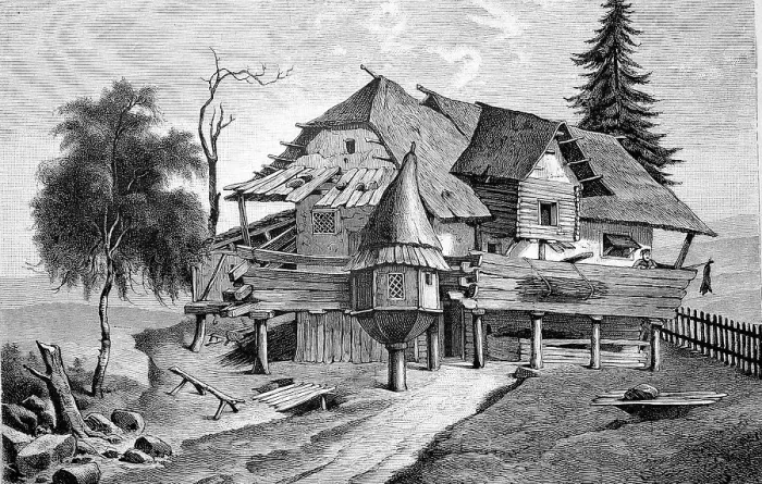 Framed Print : Muslim farm in Dolni Skopje c. 1860
