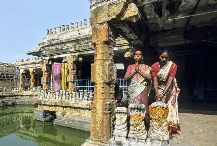 Framed Print : Naganathaswamy temple at Peraiyur near Pudukkottai