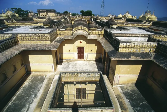 Framed Print : Nahargarh fort 1734 AD, Jaipur, Rajasthan, India