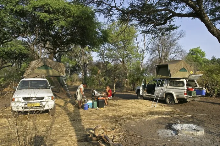 Framed Print : Nambwa Campsite, Mashi River, Caprivi Strip Framed Print : Nambwa Campsite, Mashi River, Caprivi Strip