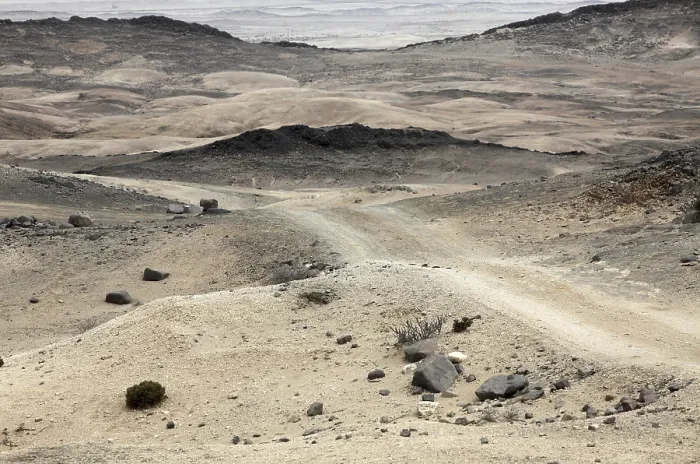 Framed Print : Namib Desert near Swakopmund, Namibia
