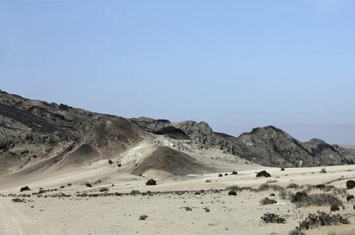 Framed Print : Namib Desert near Swakopmund, Namibia Framed Print : Namib Desert near Swakopmund, Namibia