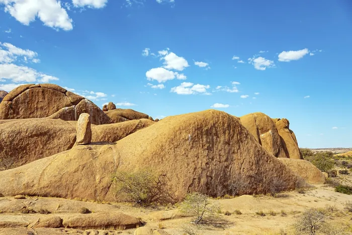 Framed Print : Namibia. Africa. Spitzkoppe is a picturesque rock massif in Namibia